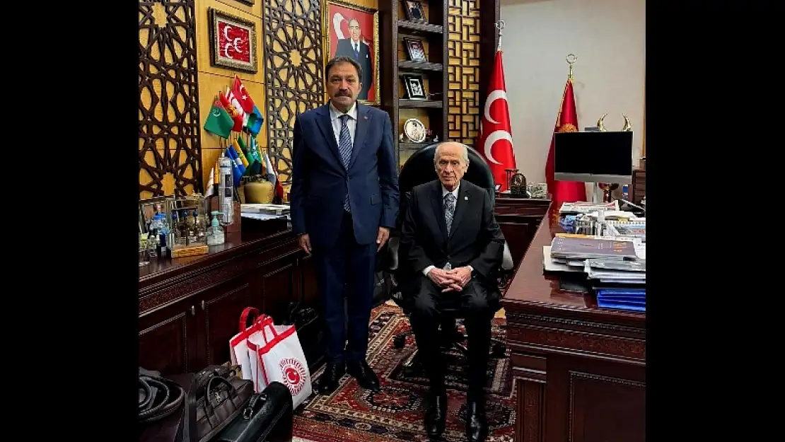 Genel Başkan Kazancıoğlu'ndan MHP Lideri Bahçeli'ye Ziyaret