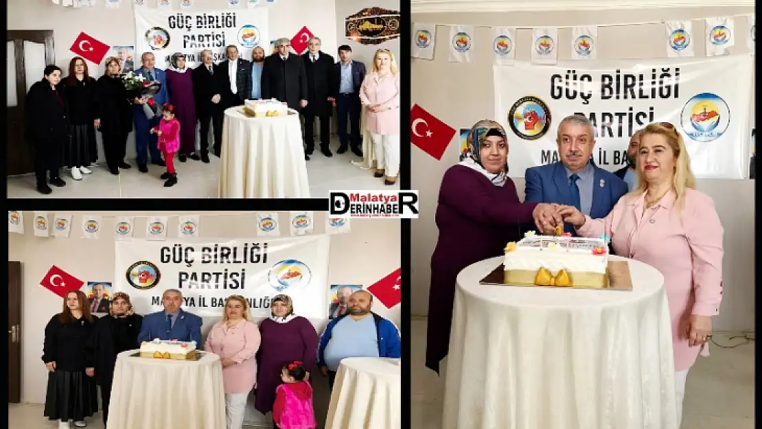 Güç Birliği Partisi Malatya Teşkilatından 2. Kuruluş Yıldönümü Kutlaması