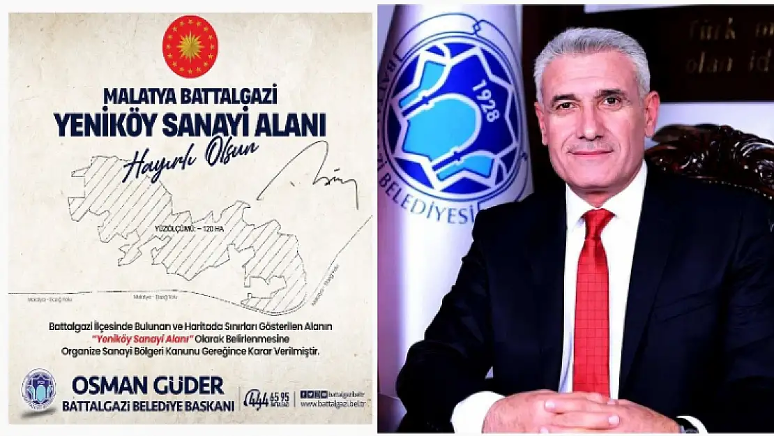 Güder' Malatya'mıza ve Battalgazi'mize Hayırlı Olsun'