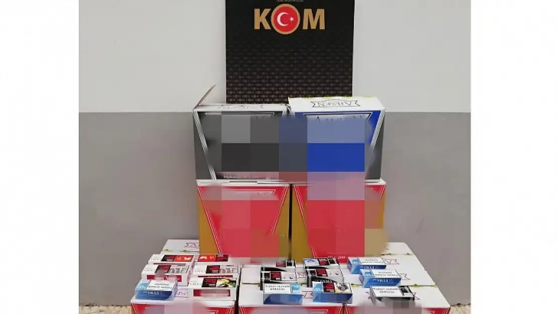 Gümrük Kaçağı Makaron Yakalandı
