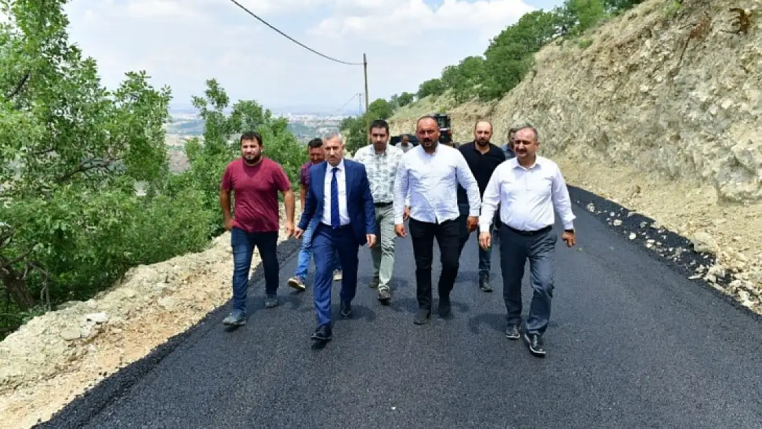 Gündüzbey'in Yüksek Kesimlerinde Yol Düzenleme Çalışmaları