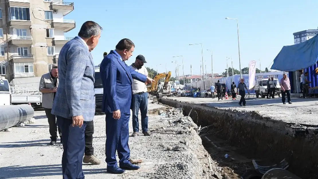 Gürkan'  Altyapıyı Yeniden İnşa Ediyoruz'