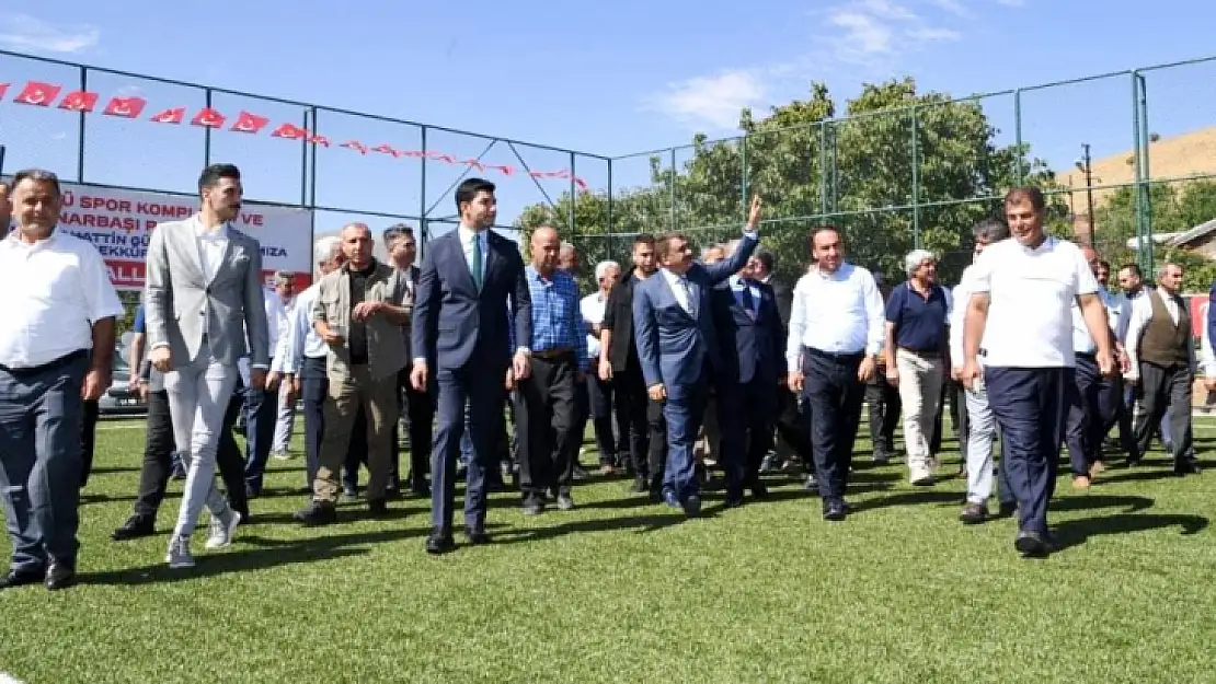 Gürkan' Sürgü Futbol Sahası,  Doğanşehir'imize Hayırlı Uğurlu Olsun'