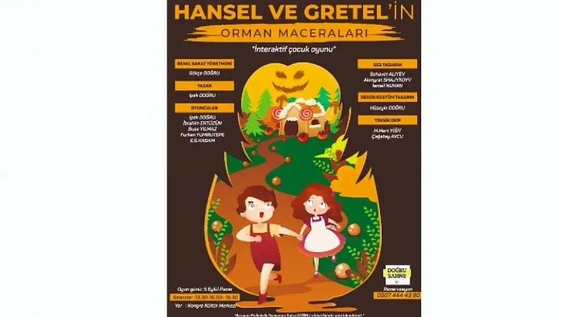 Hansel ve Gretel Malatyalı Çocuklarla Buluşuyor!