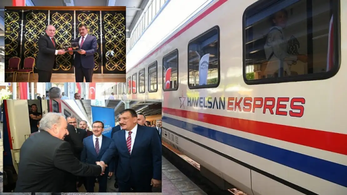 Havelsan Ekspresi Bilim Treni Malatya'da
