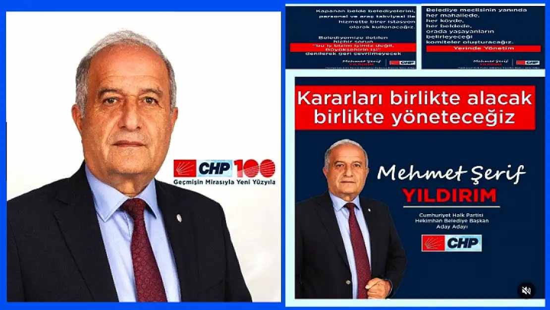 Hekimhan Belediye Başkanlığında Mehmet Şerif Yıldırım Sesleri