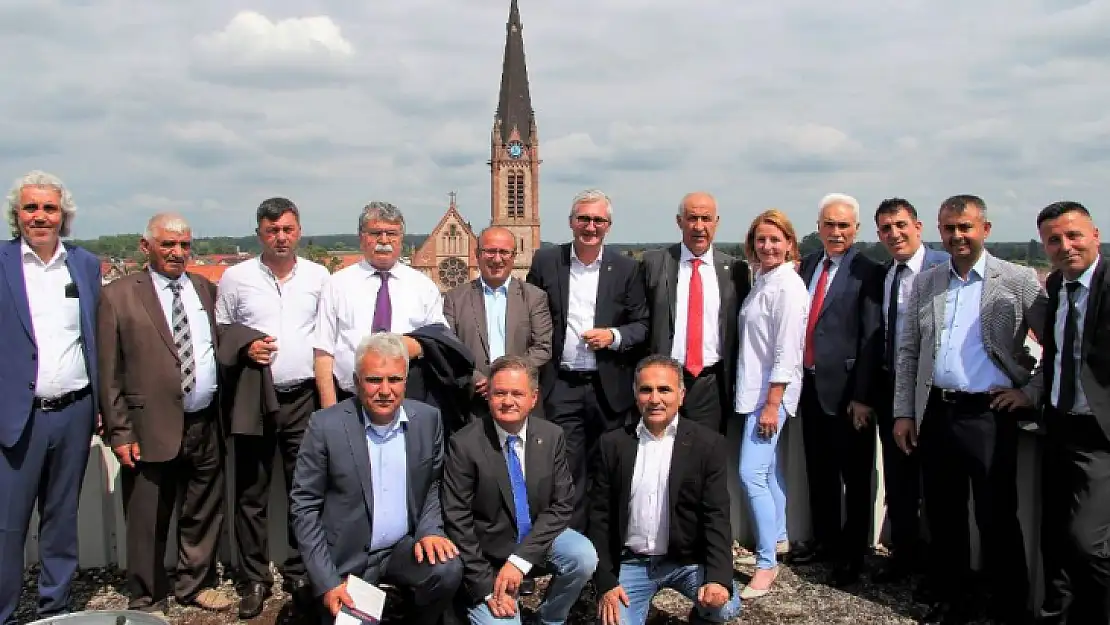 Hekimhan Belediyesinden Kardeş Frankfurt Rödermark Belediyesine Ziyaret
