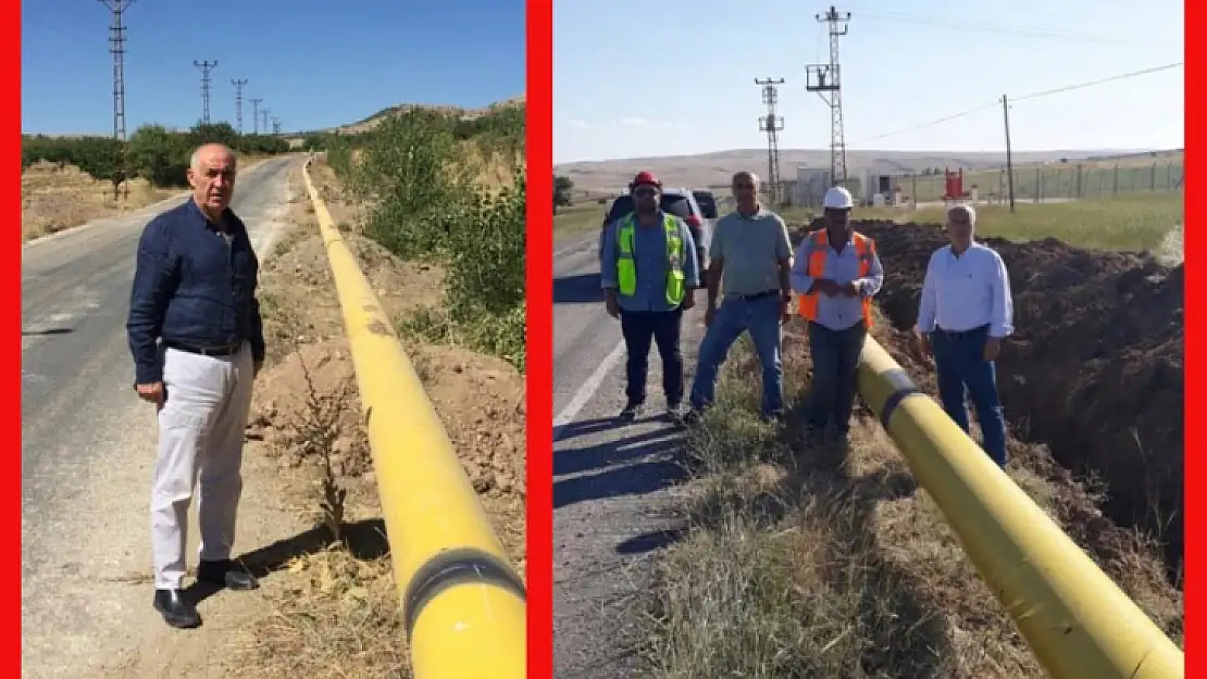 Hekimhan İlçesinde Doğalgaz Sevinci