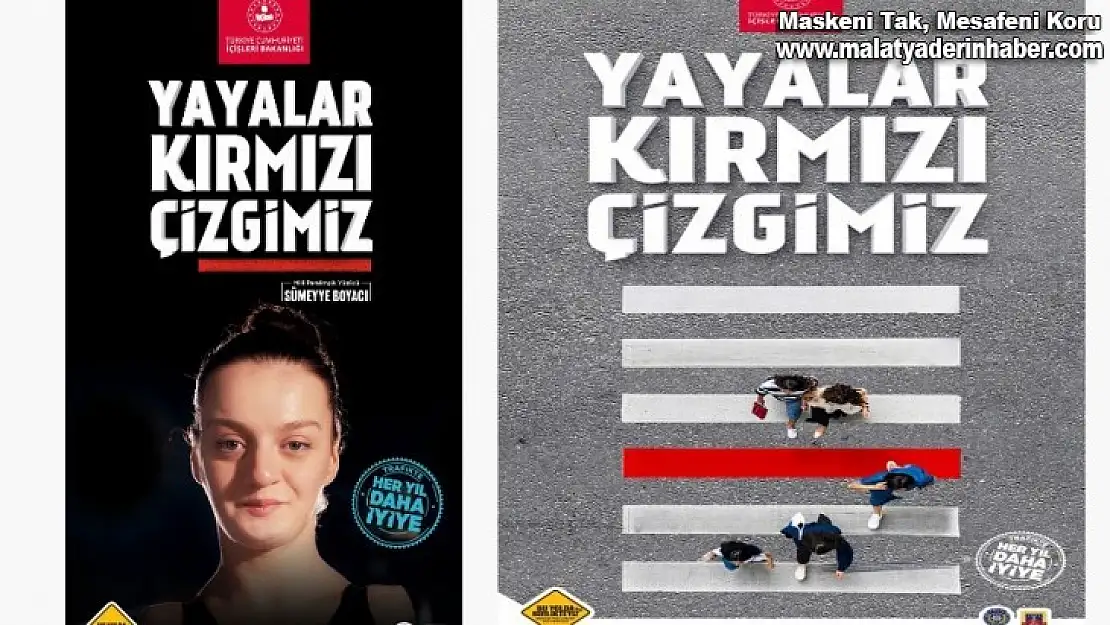 İçişleri Bakanlığından Yaya Geçitlerinde Farkındalık Etkinliği