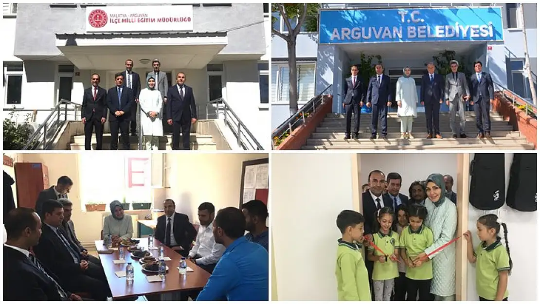 İl Milli Eğitim Müdürü Özdemir, Arguvan İlçesini Ziyaret Etti
