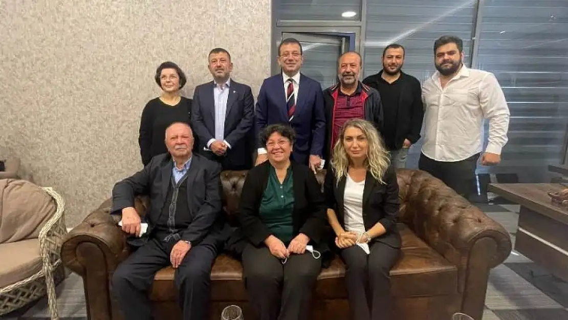 İmamoğlu'ndan Ağbaba Ailesine Taziye Ziyareti