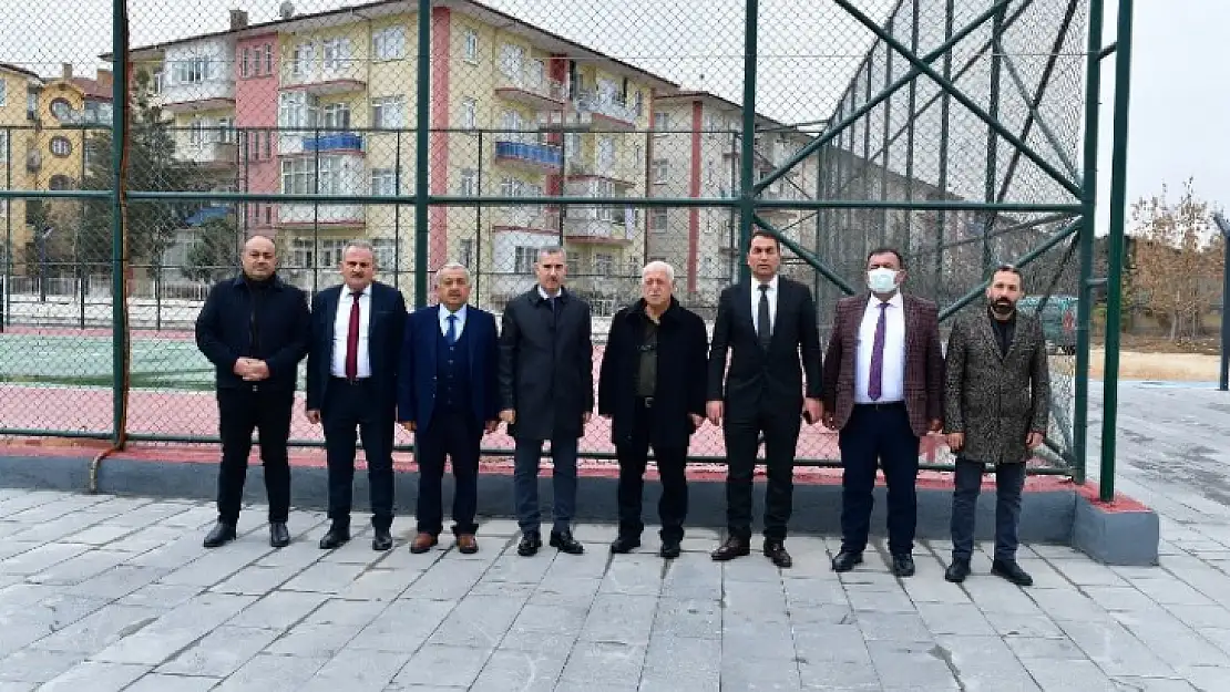 İnönü Mahallesi Spor Kompleksinde İnceleme