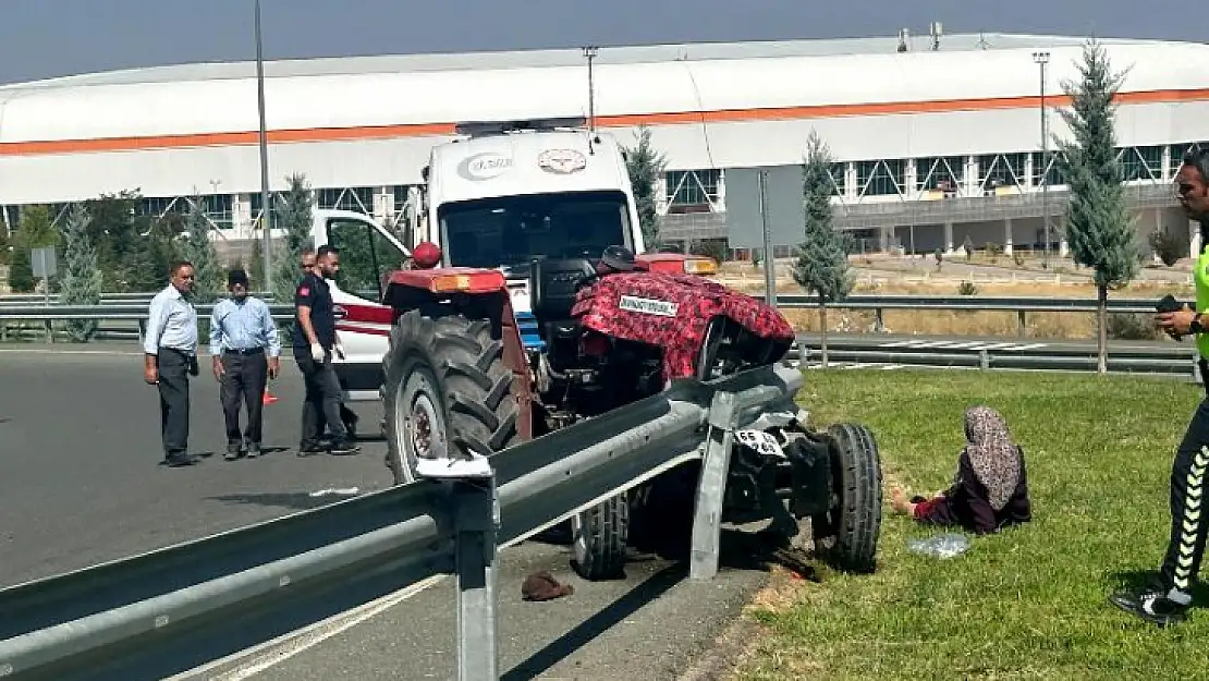 İnönü Üniversitesi Girişi Yonca Kavşak'ta Yaralamalı Trafik Kazası