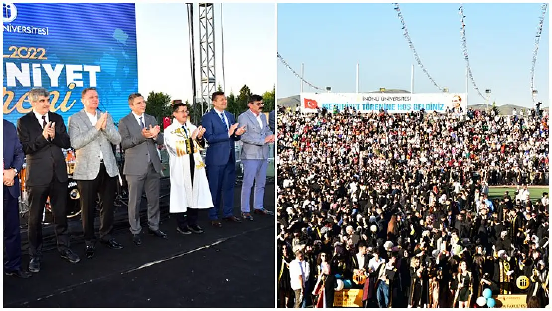 İnönü Üniversitesinde Mezuniyet Sevinci 