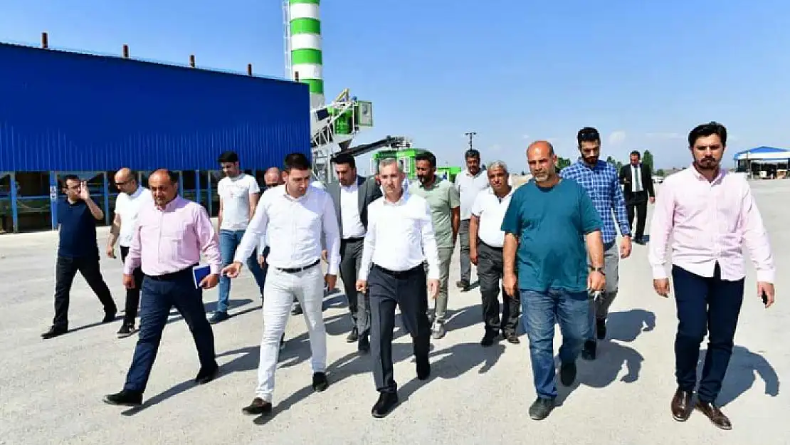 İŞGEM Bünyesinde' Kilit Parke Taşı Üretim Tesisi' Hizmete Girdi