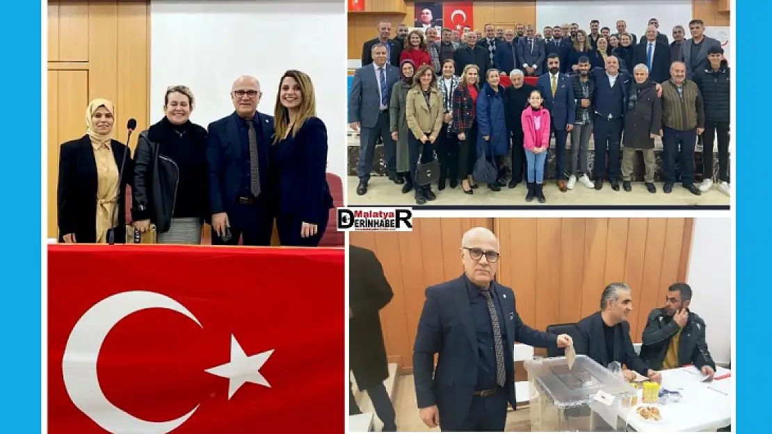 İYİ Parti Battalgazi İlçe'de Erhan Yağlıcı Güven Tazeledi