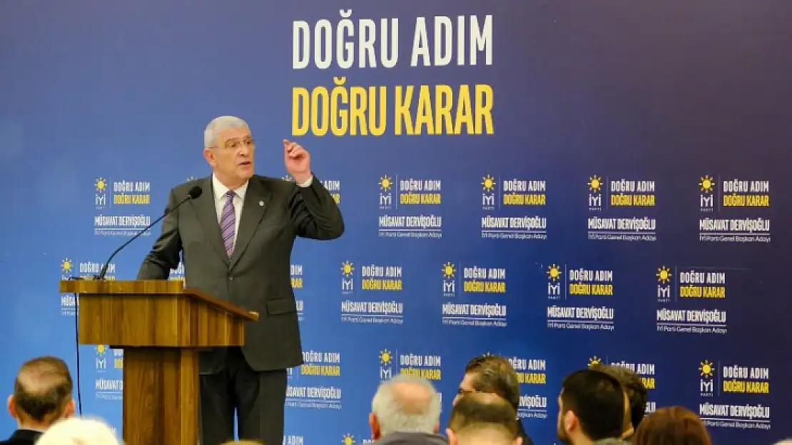 İYİ Parti Genel Başkanlığında Müsavat Dervişoğlu Dönemi