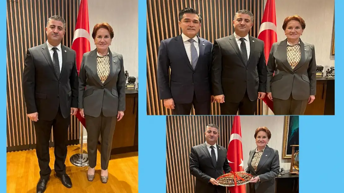 İYİ Parti İl Başkanı Yıldız'dan Genel Başkan Meral Akşener'e Önemli Ziyaret