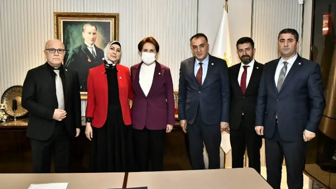 İYİ Parti Malatya İl Başkanlığından Genel Başkan Meral Akşener'e Ziyaret