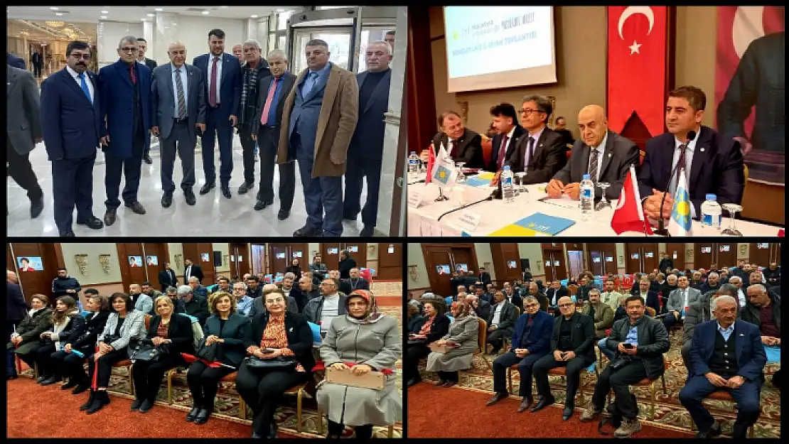 İYİ Parti Malatya İl Başkanlığı Genişletilmiş İl Divan Kurulu Toplantısı Yapıldı