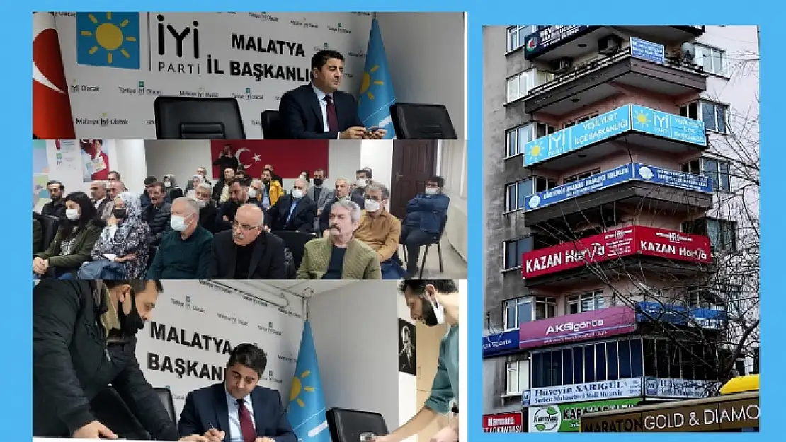 İyi Parti Yeşilyurt İlçe Başkanlığı Yeni Yerinde