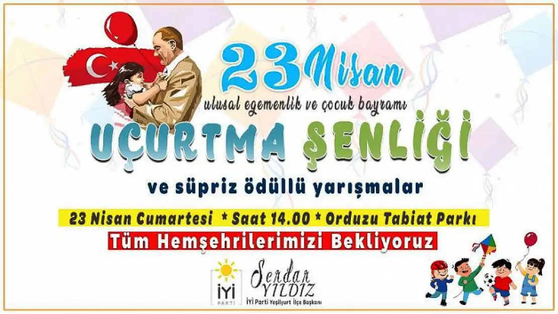 İyi Parti Yeşilyurt İlçe Çocukları Unutmadı