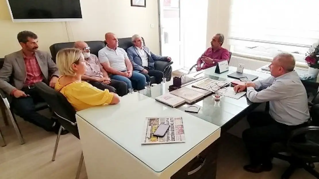 İYİ Parti Yeşilyurt İlçe'den Yenimalatya Gazetesine Ziyaret
