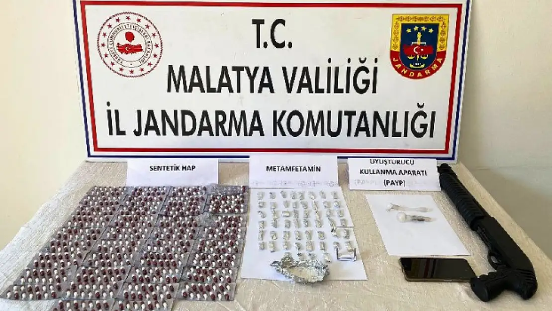 Jandarma'dan Battalgazi İlçesinde Uyuşturucu Operasyonu