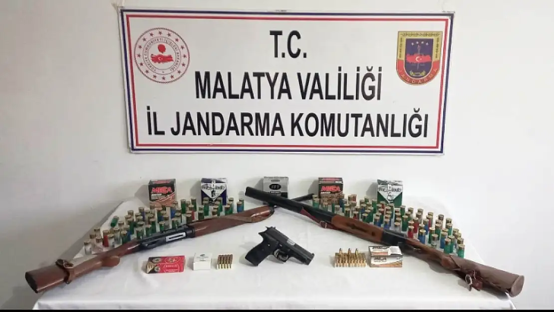 Jandarma'dan Doğanyol'da Silah Operasyonu