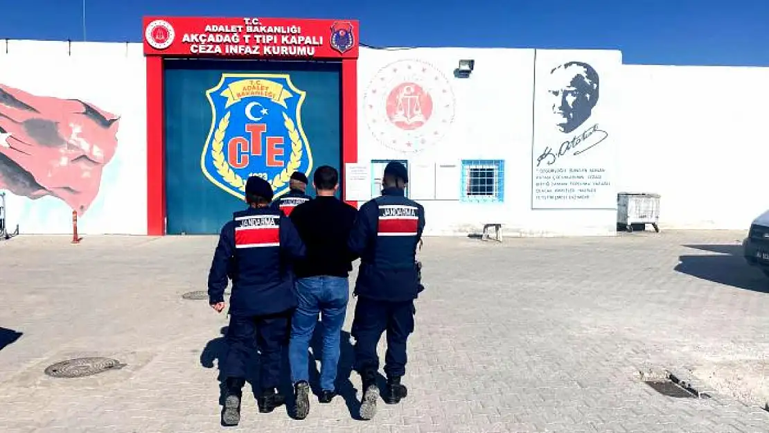 Jandarma Örgüt Üyesini Akçadağ ilçesi Başpınar Mahallesi'nde Yakaladı