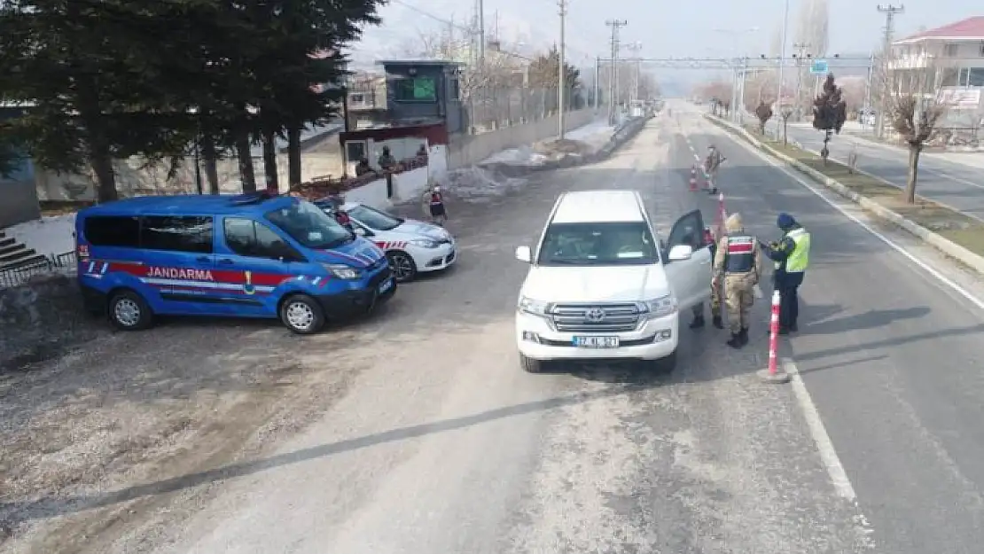 Jandarma Trafik 'ten Dronlu Denetim