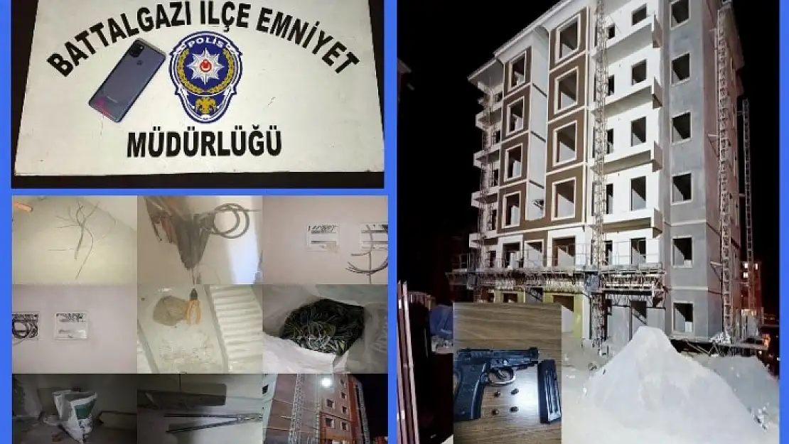 Kablo Hırsızlarına Polis'ten Suçüstü