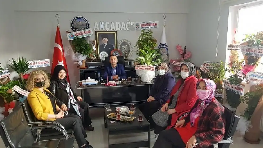 Kadın Kooperatifinden AKÇADAĞ-DER'e Ziyaret