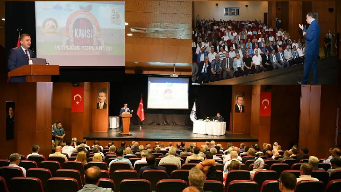 Kayısı Festivali İçin Bir Araya Gelindi