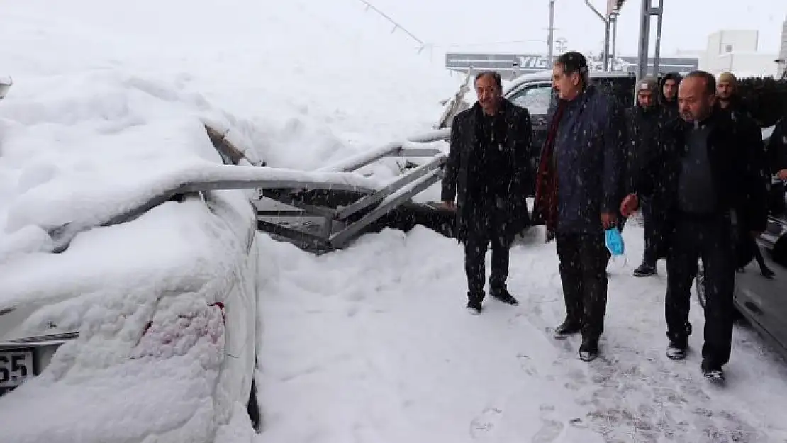 Keskin'den Galerici Esnafına Geçmiş Olsun Ziyareti