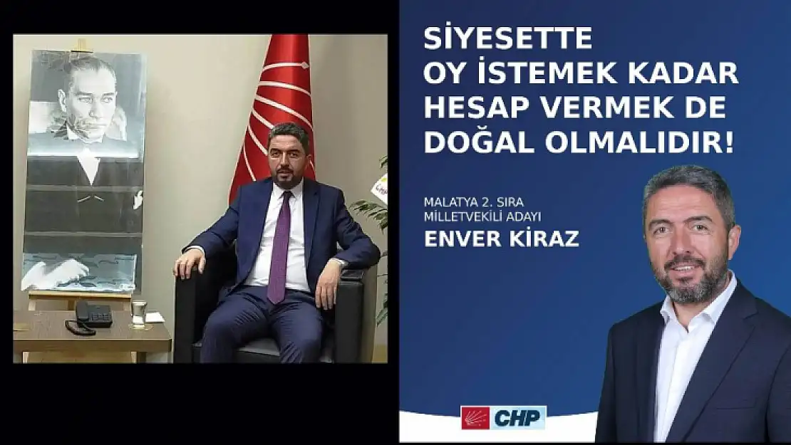 Kiraz Siyasette Oy İstemek Kadar, Hesap Vermek De Doğal Olmalıdır!