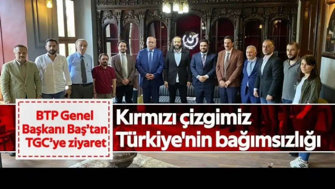 Kırmızı çizgimiz Türkiye'nin bağımsızlığı