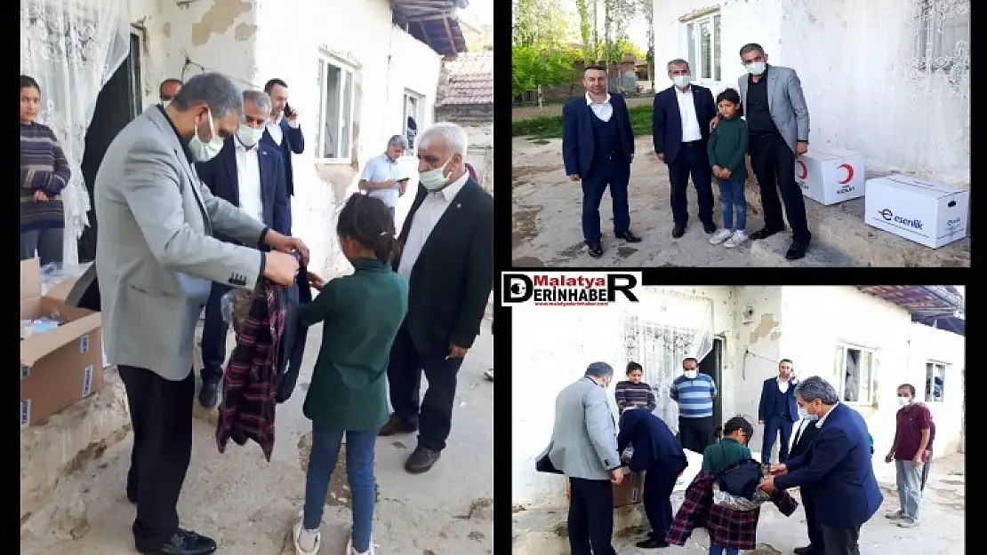 Kızılay'dan Ailelere İftar Öncesi Sürpriz Ziyaret