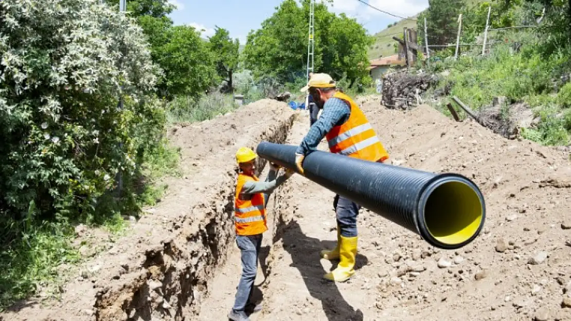 Kuluncak Çörmü'ye Kanalizasyon Hattı