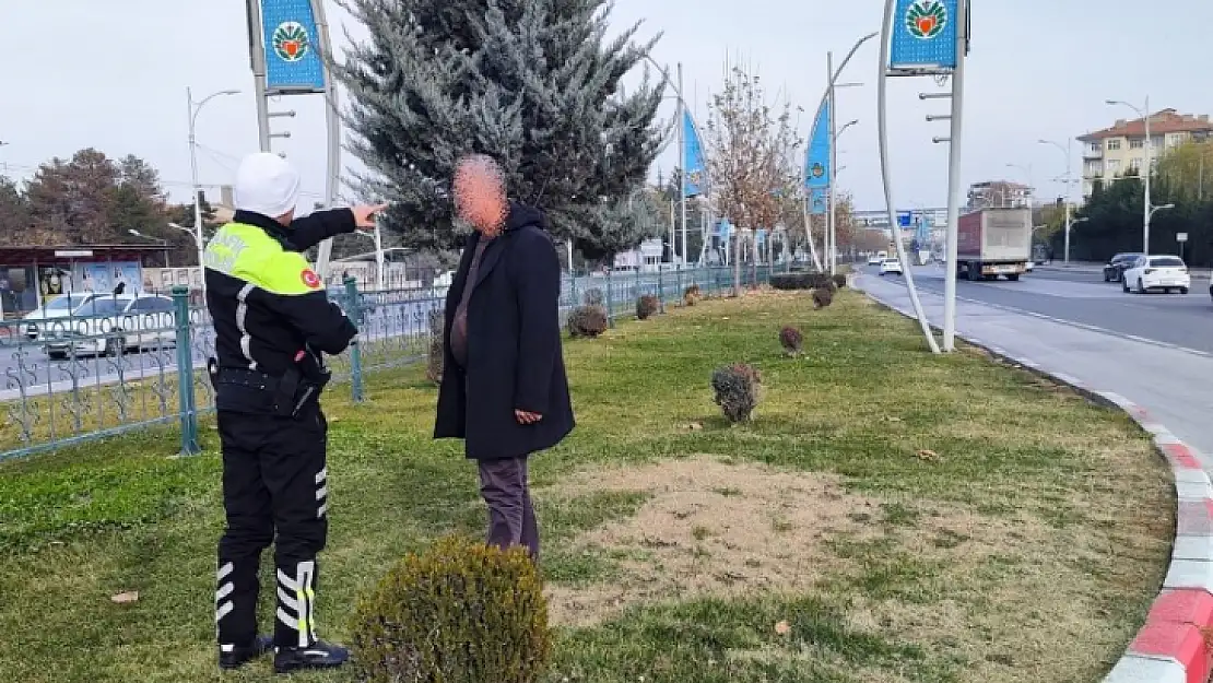Kurallara Uymayan Yayalara Cezai İşlem