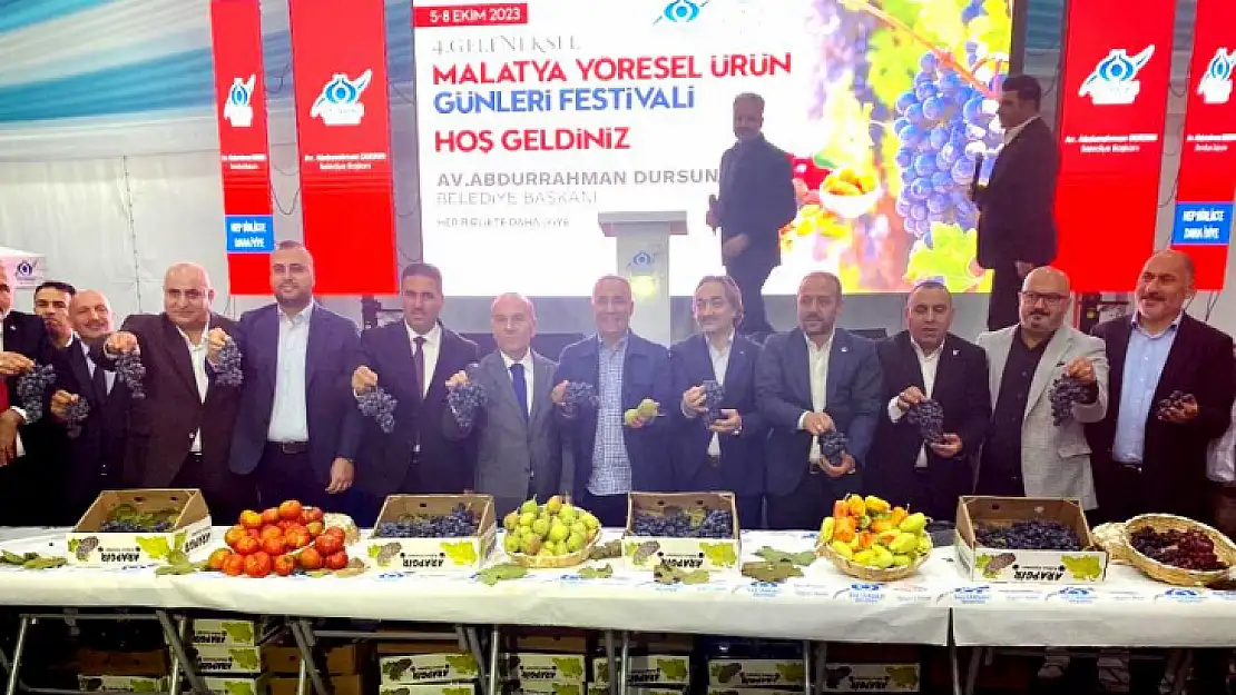 MADEF Öncülüğünde 4 Geleneksel Malatya Yöresel Ürün Günleri festivali