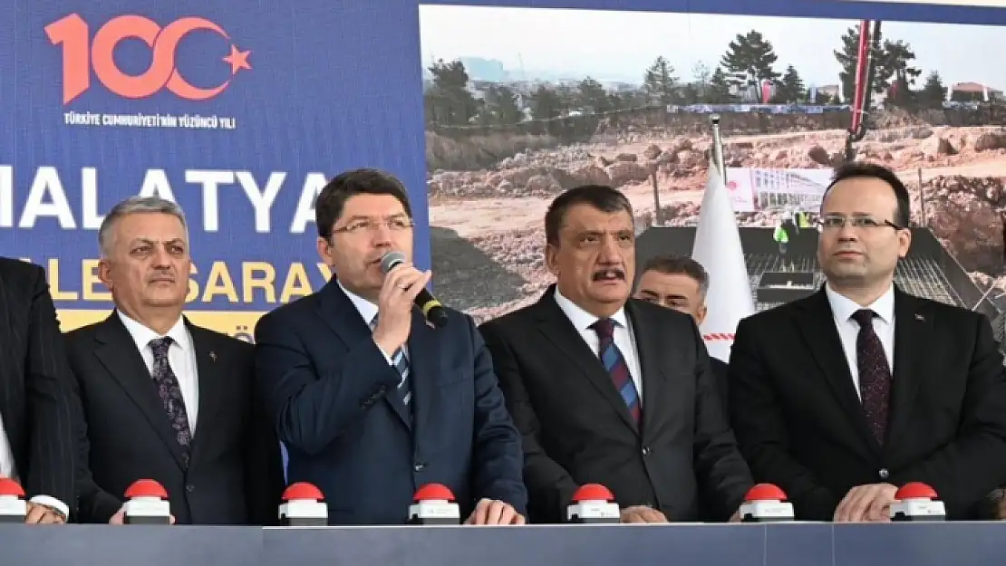 Malatya Adalet Sarayının Temeli Atıldı