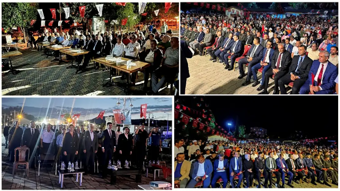 Malatya'da 15 Temmuz Anma Programı Yapıldı