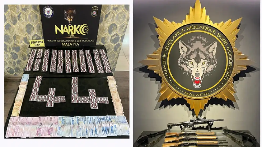 Malatya'da 6 Adet Uzun Namlulu Silah Yakalandı