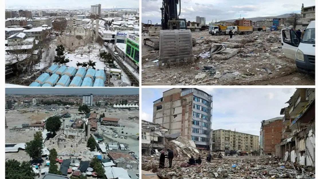 Malatya'da Ağır Hasarlı Binalarda Yıkım Hızlandı