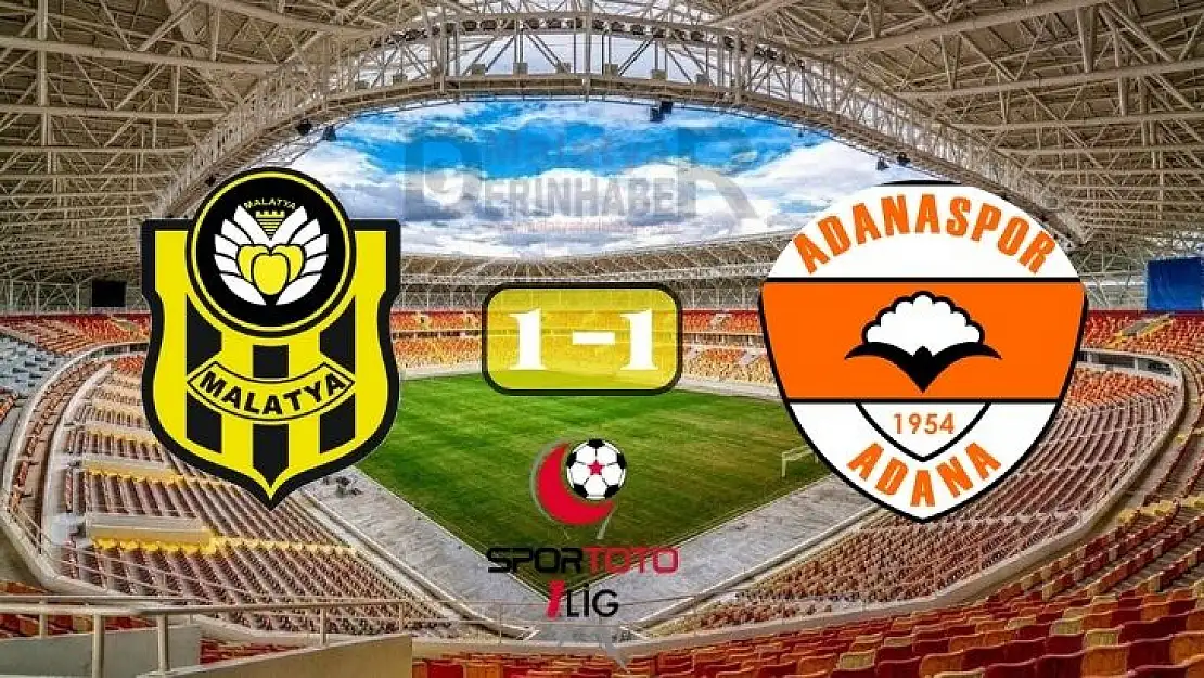 Malatya'da Kazanan Yok 1-1