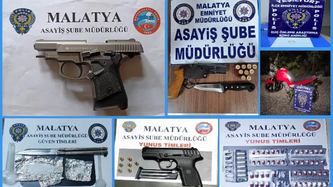 Malatya'da Polis'ten Operasyon