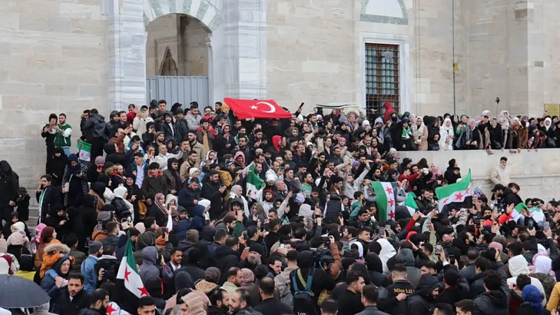 Malatya'da Suriyelilerden Sevinç Gösterisi