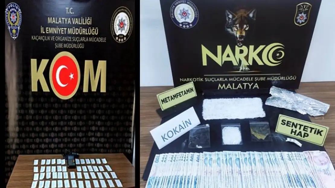 Malatya'da Tefecilik, Uyuşturucu Madde ve Hap İle Mücadele