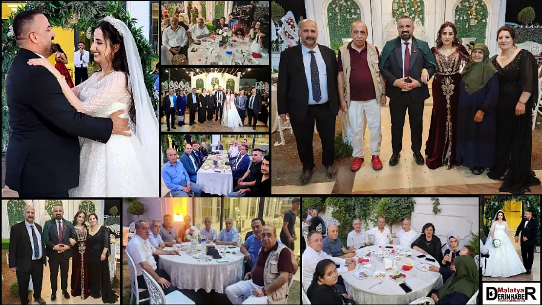 Malatya'da Yılın Düğünü: İnceoğlu ve Yalçıner Ailelerinin Mutluluğu